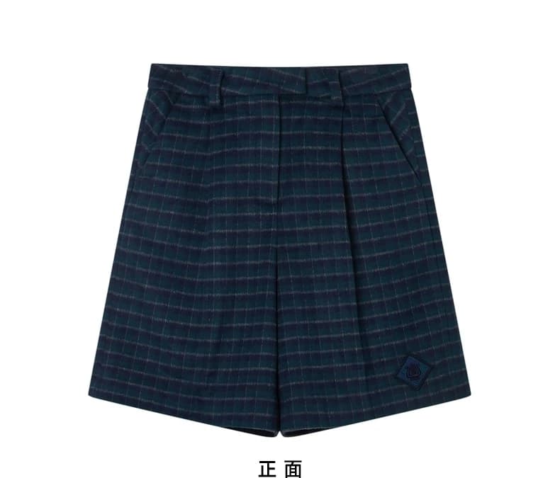 チェックパンツ クラシカルカレッジ チェック ショート パンツ
